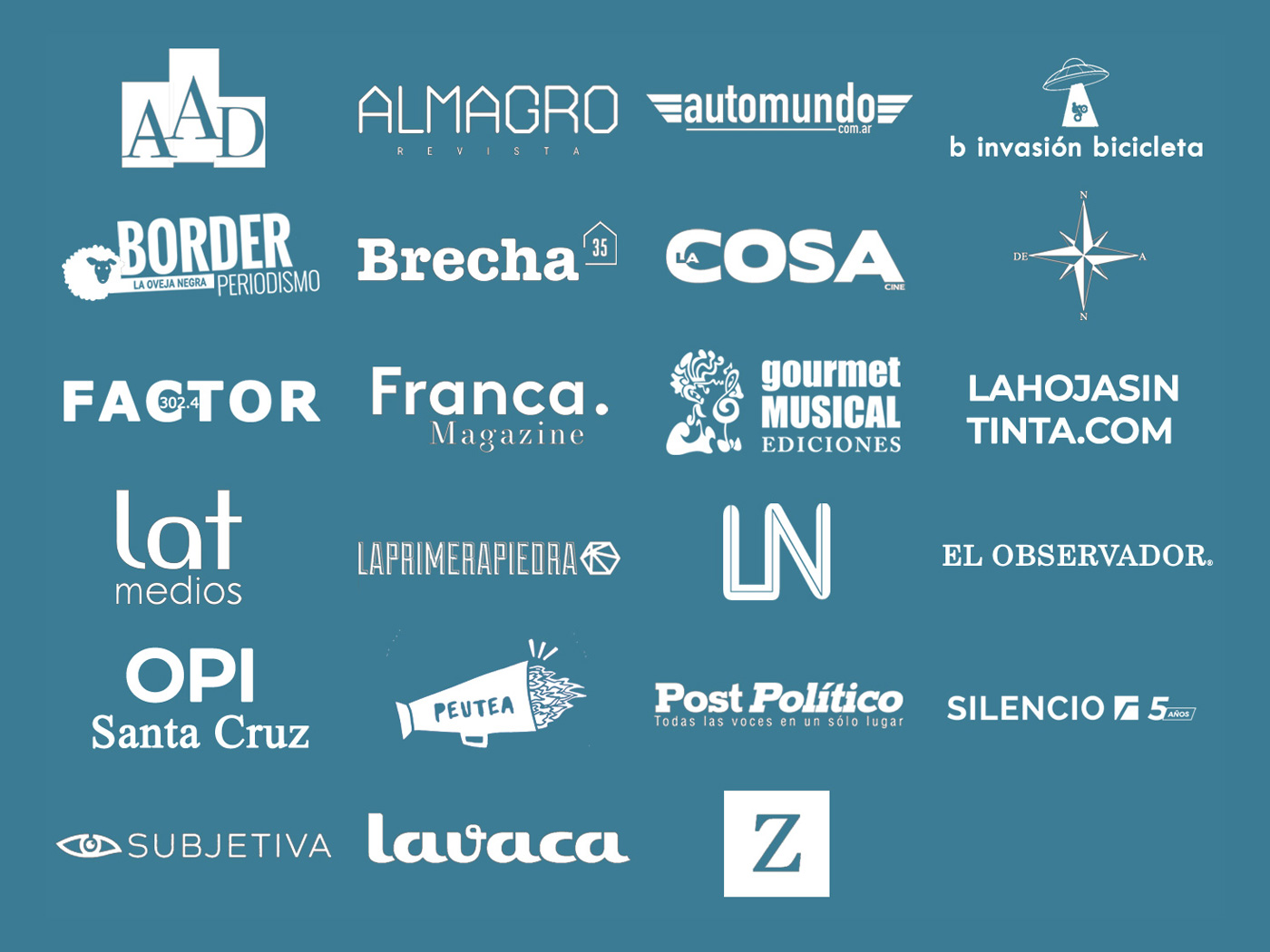 Los medios de nuestra red